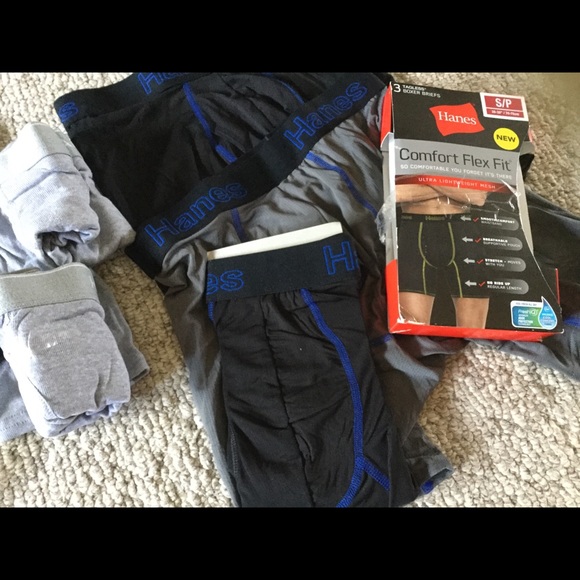 New Hanes boxer briefs size small 7 pair wicking - Picture 4 of 6